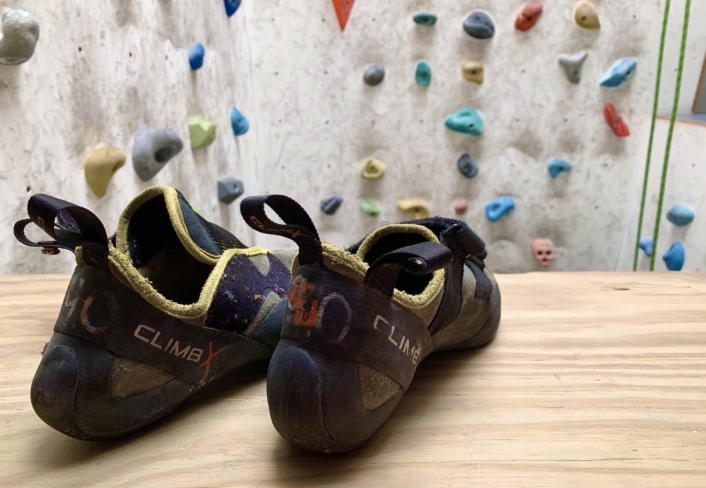 Rock climbing shoes